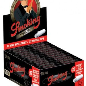 SMOKING DELUXE KING SIZE C/ FILTER TIPS